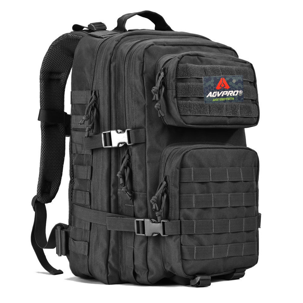 AGVPRO GVR24252 TACTICAL ΣΑΚΙΔΙΟ ΠΛΑΤΗΣ 45L BLACK